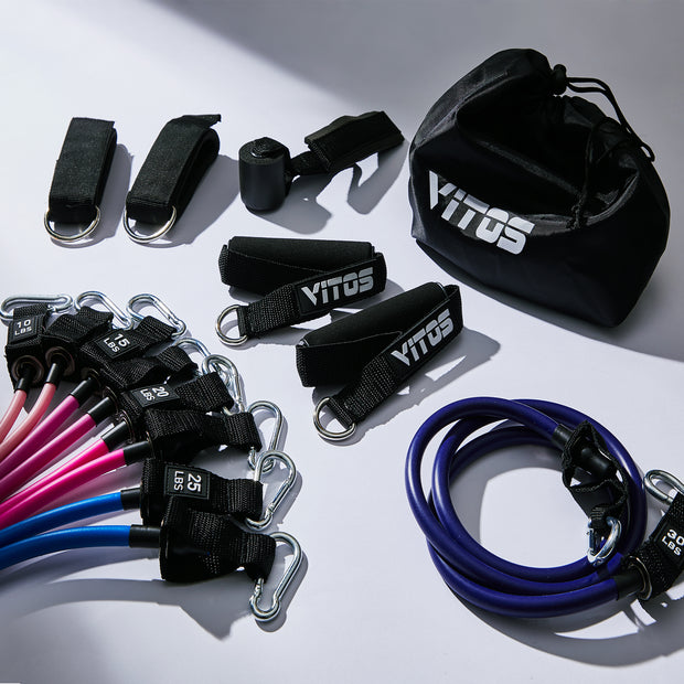 Vitos® Resistance Exercise Bands Set